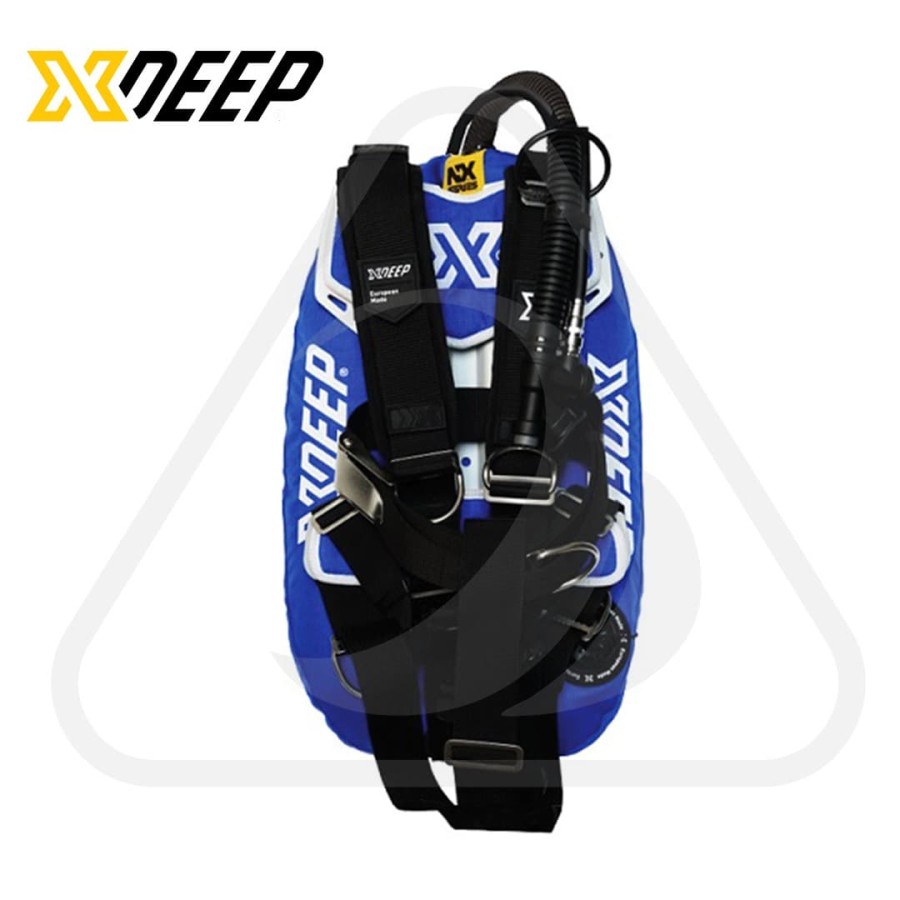 Scuba Diving Tech BCD Donut XDEEP NX Zen Deluxe Signature White Blue