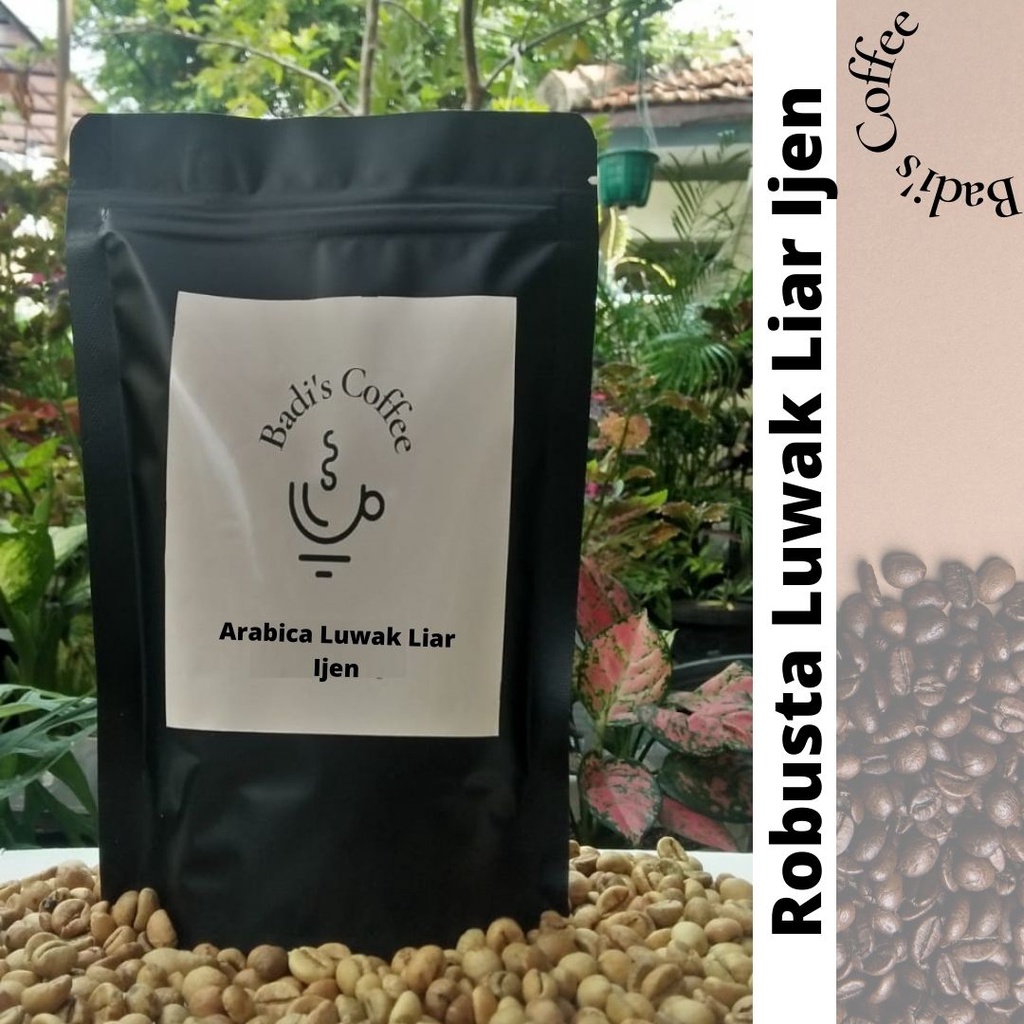 

Kopi Robusta Luwak Liar Ijen 200 Gr Natural Blended (Dari Biji Kopi Kualitas Premium)