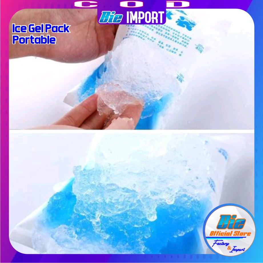 Ice Gel Pack Portable / Pendingin Makanan dan Minuman Impor Best Seller