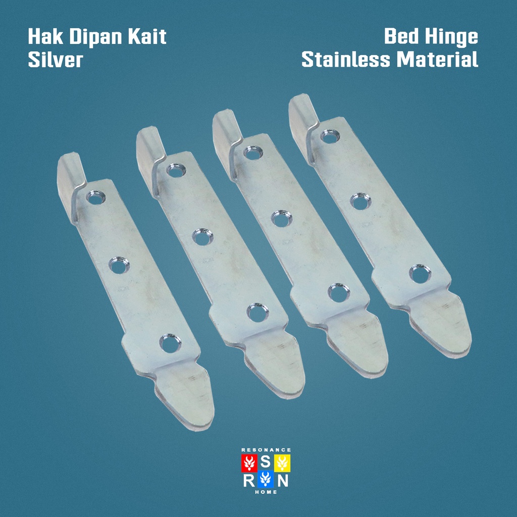 Hak Dipan Kait Ukuran 9 cm isi 8 Pcs / Bed Hinge Resonance Home