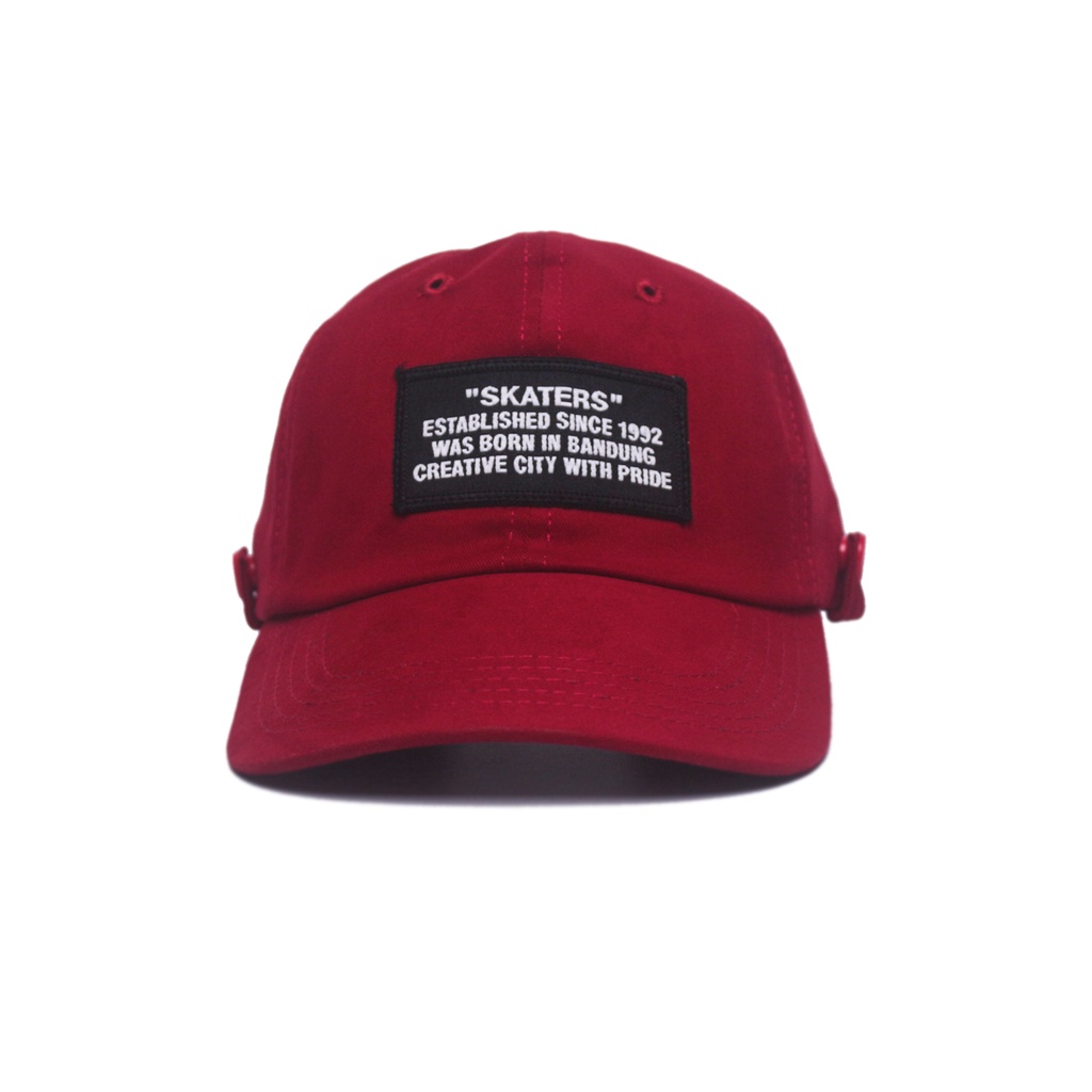 TOPI POLO CAPS SKATERS VB065 MERAH
