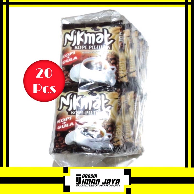 

Nikmat Duo Kopi + Gula. 1 Pak (20Pcs)