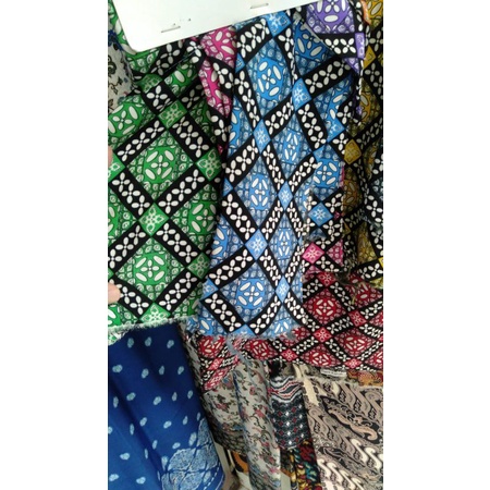 seragam TK dan TPA batik hijau motif Keren