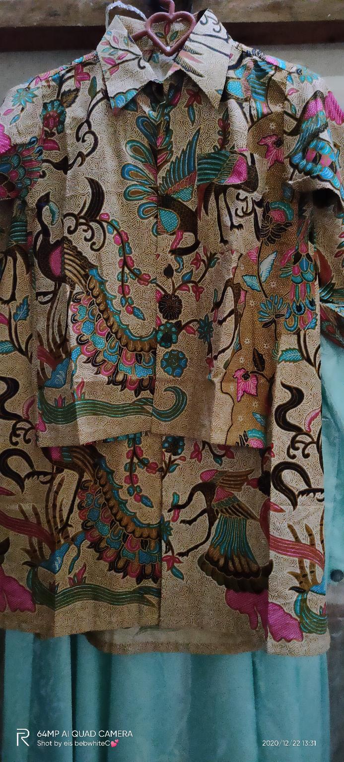 Batik Kapel Kuarga/batik Couple Keluarga Anak