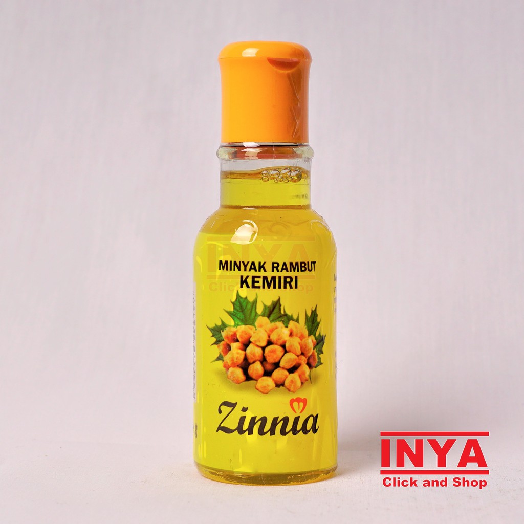 ZINNIA MINYAK RAMBUT KEMIRI 65ml - Minyak Rambut