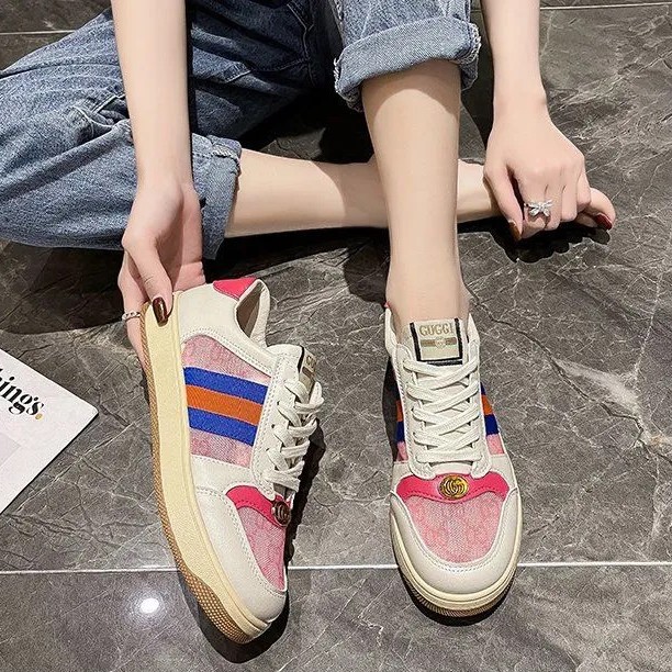 Sepatu Wanita Terbaru Sneakers Tali Tendy Woman Shoes Fashion Sepatu Sneakers Wanita Fashion