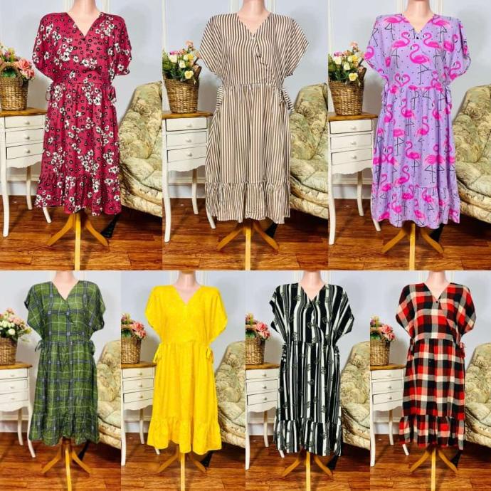 Daster Kimono Pendek / Daster Kimono Busui / Daster Kimono Jumbo