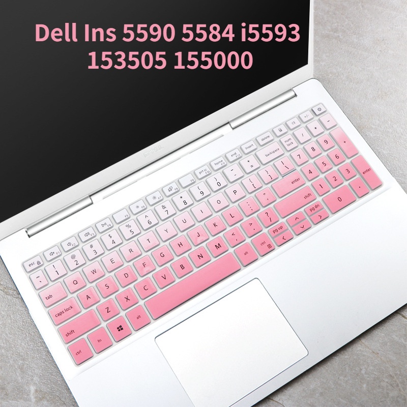 Cover Pelindung Keyboard Untuk Dell Ins 5590 5584 i5593 153505 155000 15.6 &quot;Cover Pelindung Keyboard Bahan Silikon Anti Air