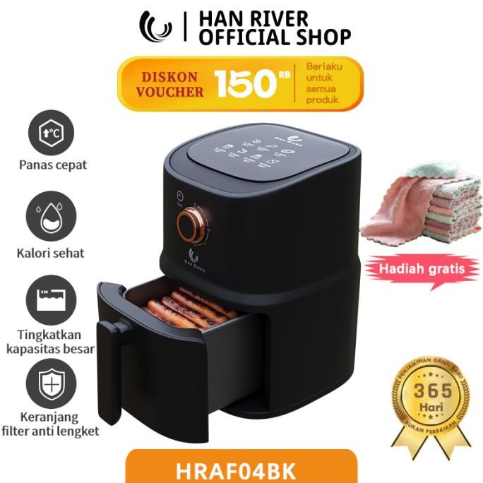 HAN RIVER Air Fryer 3.2L Low power Pink 800watt