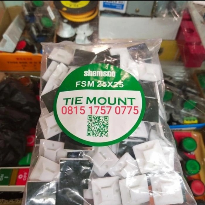 

Eklusif Tie Mount Kss Hc 25X25 /Ties Mount /Pengikat Kecil Murah Promo