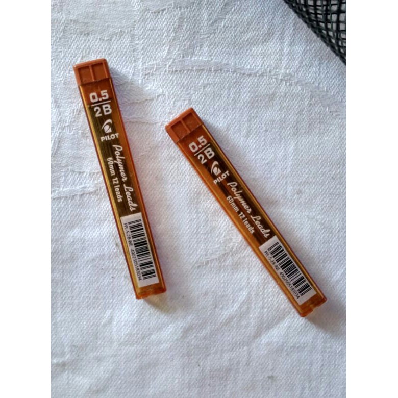 

Isi pensil mekanik pencil lead Pilot 2B 0.5mm alat tulis sekolah perlengkapan kantor