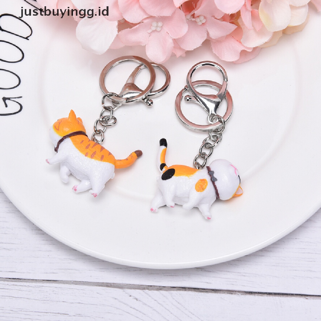 (Justbuyingg.Id) Gantungan Kunci Bentuk Kucing Untuk Hadiah Anak