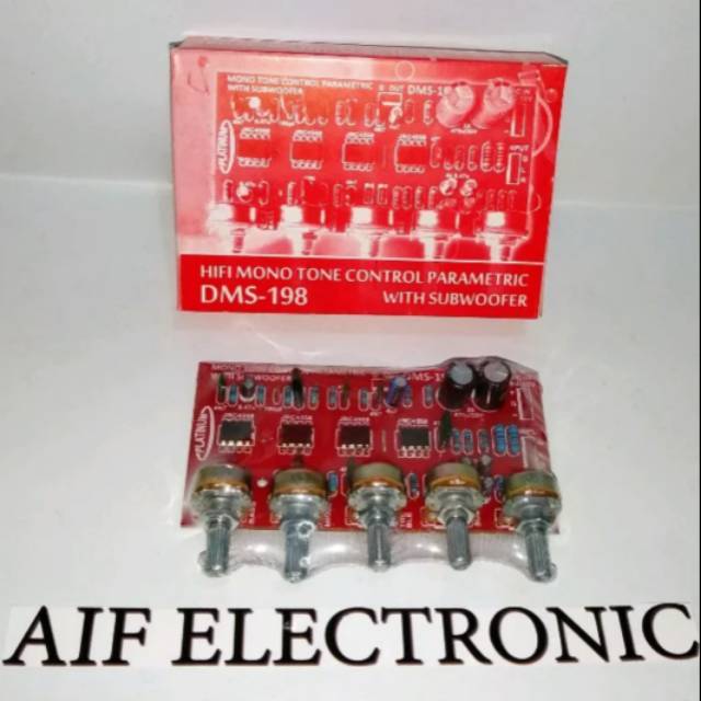 Kit Tone Control Parametrik mono DMS-198