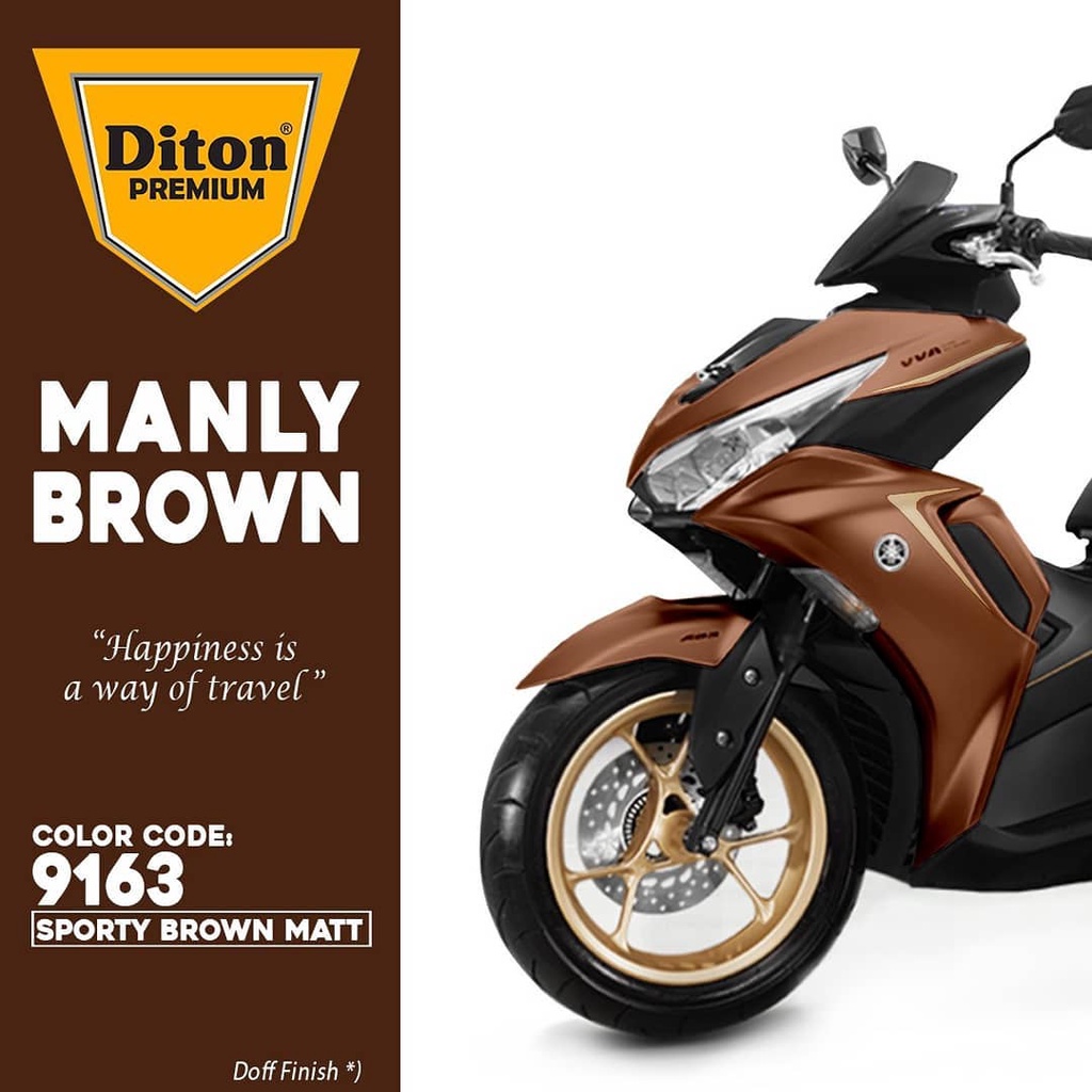 DITON PREMIUM Sporty Brown Matt Y9163 400 ml