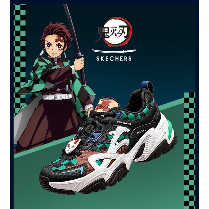 OFFICIAL SKECHERS X KIMETSU NO YAIBA NEZUKO TANJIROU LIMITED EDITION SHOES DEMON SLAYER