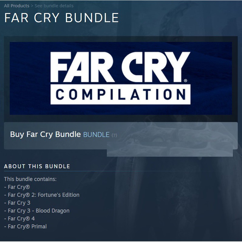 Farcry Compilation Bundle 6 in 1 - Original Steam - Offline Mode