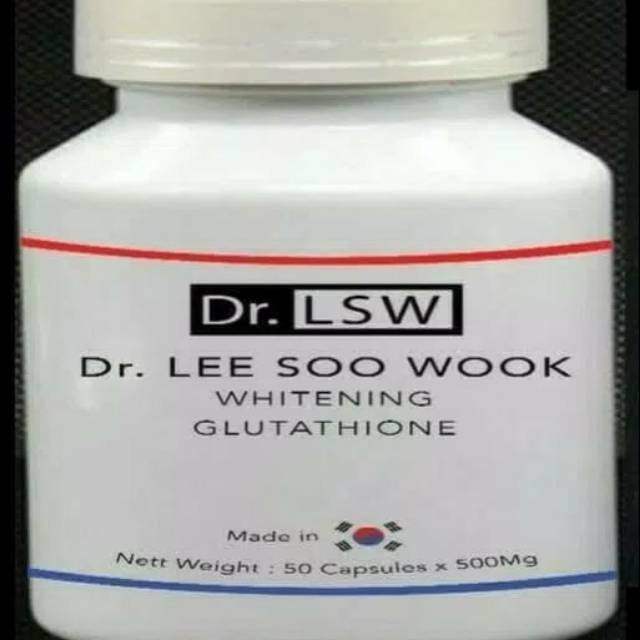 Obat Pemutih Kulit Dr. LSW Original Korea - isi 50 Kapsul