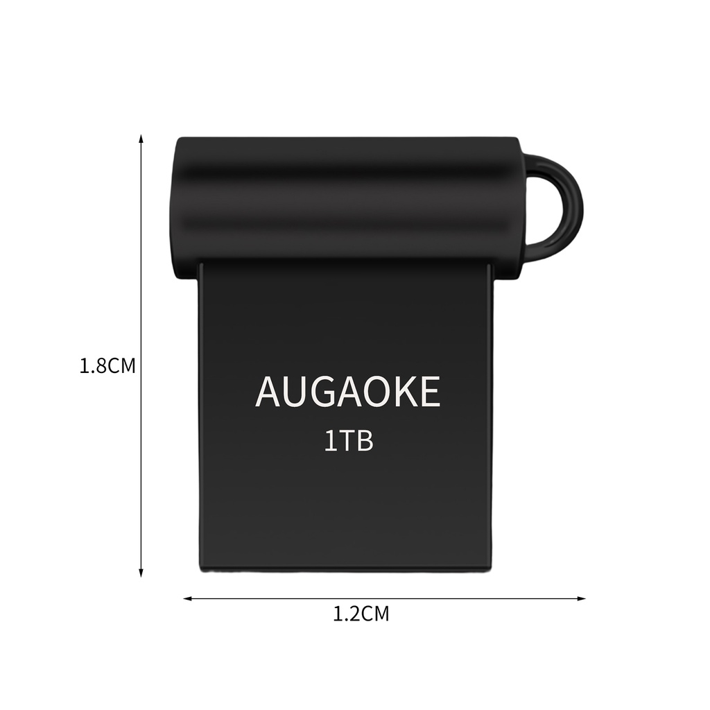 (Huluboy) Flashdisk USB 3.0 1TB / 2TB Plug &amp; Play Untuk Mobil