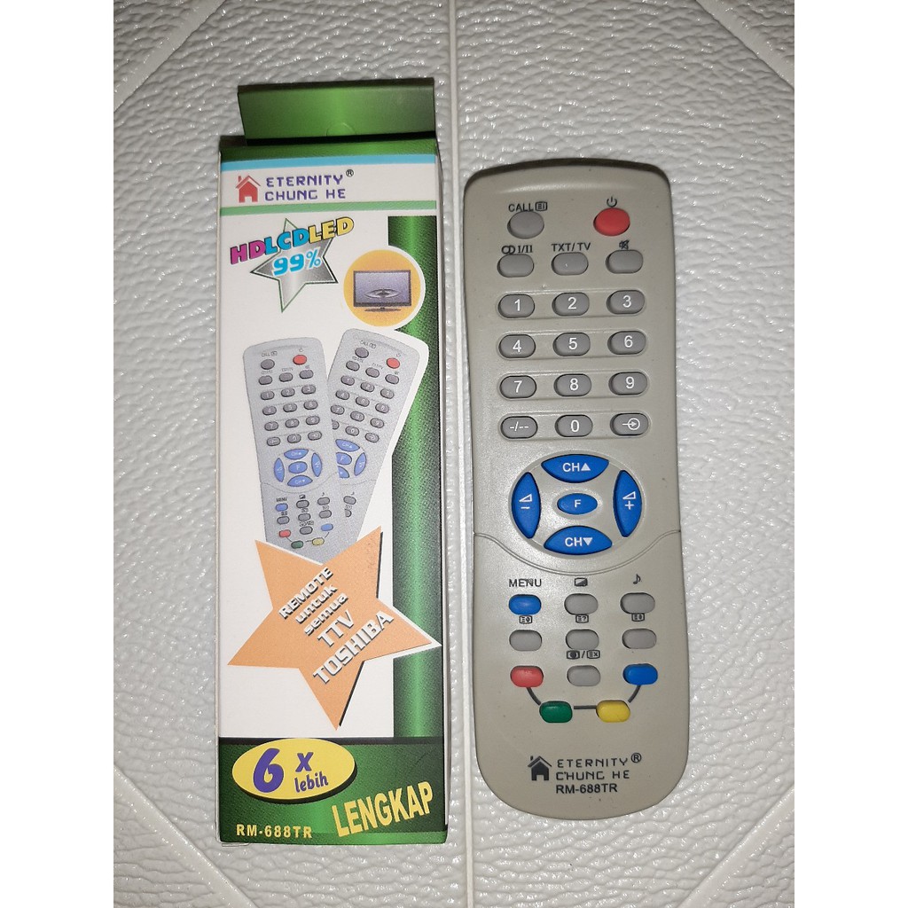 Remot / Remote TV Toshiba Multi LCD LED Tabung RM-688