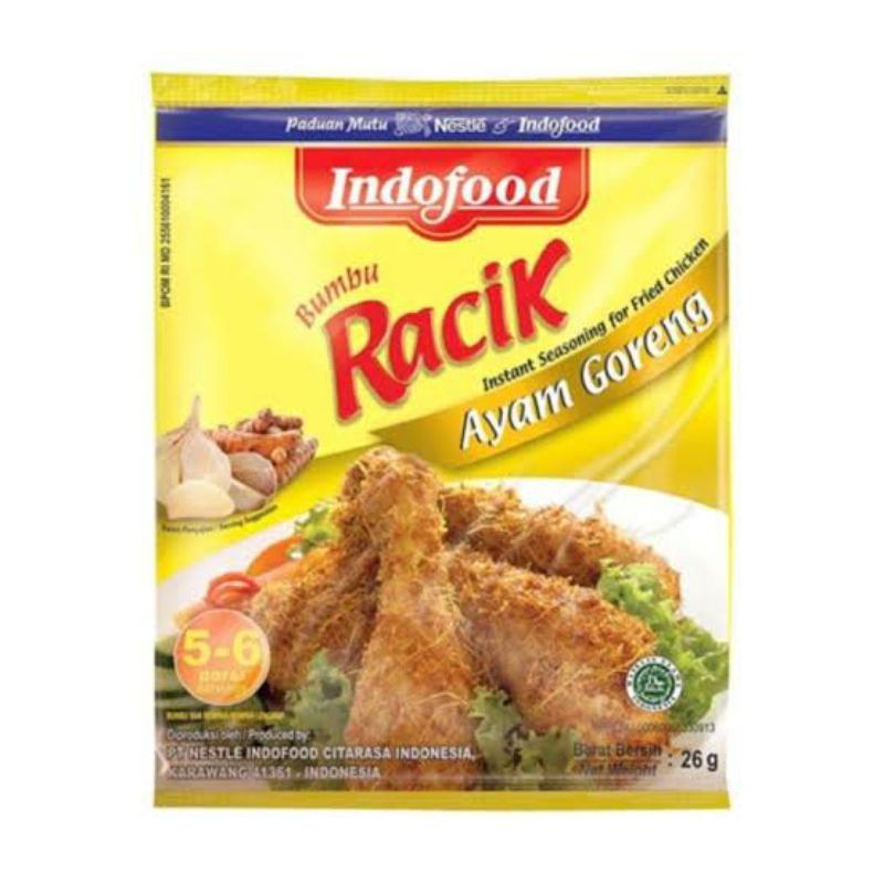 Indofood Racik Nasi Goreng, Racik Ayam Goreng, Racik Sayur Sop