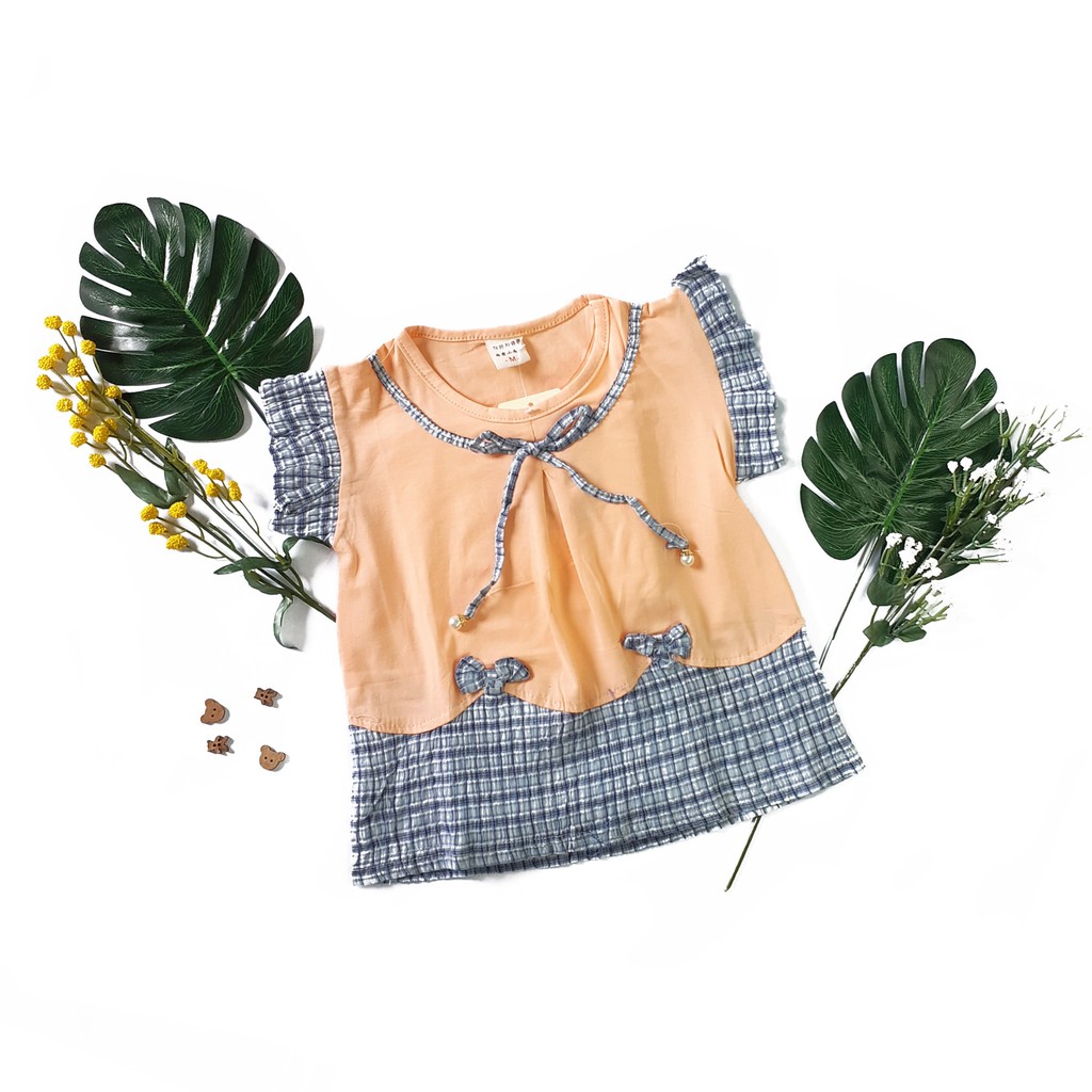 Dress Anak Import // Dress Kotak-Kotak