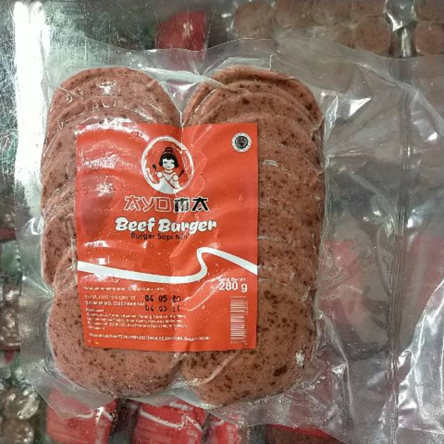 

Ayoma beef burger 280gr isi 20pcs