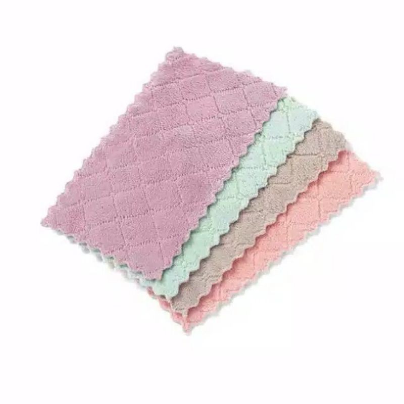 KAIN LAP MICROFIBER SERBAGUNA 25 x 25 CM