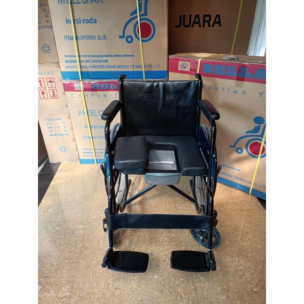 Kursi roda 2in1 kursi roda bab/ kursi roda multifungsi