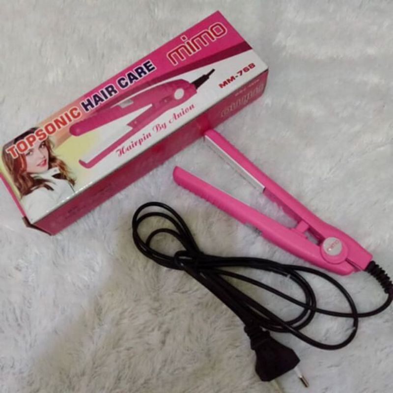 Catok Rambut haidi / Catokan Mini Haidi Pelurus Pengeriting Curly