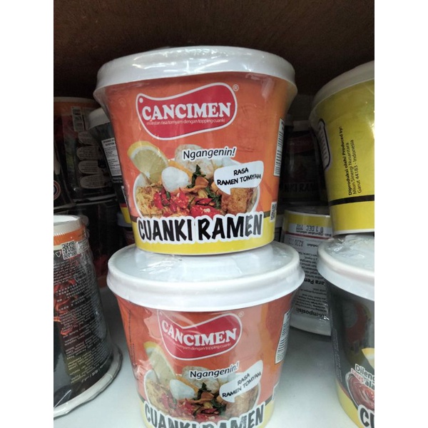 

mie instan rasa ramen tomyan enak cuanki ramen
