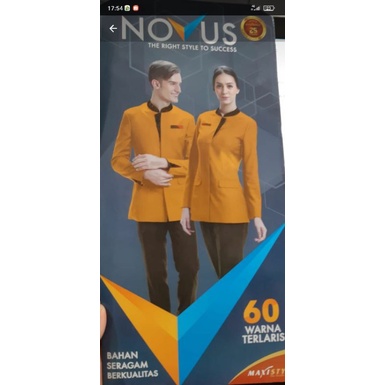 Kain Seragam Novus Maxi