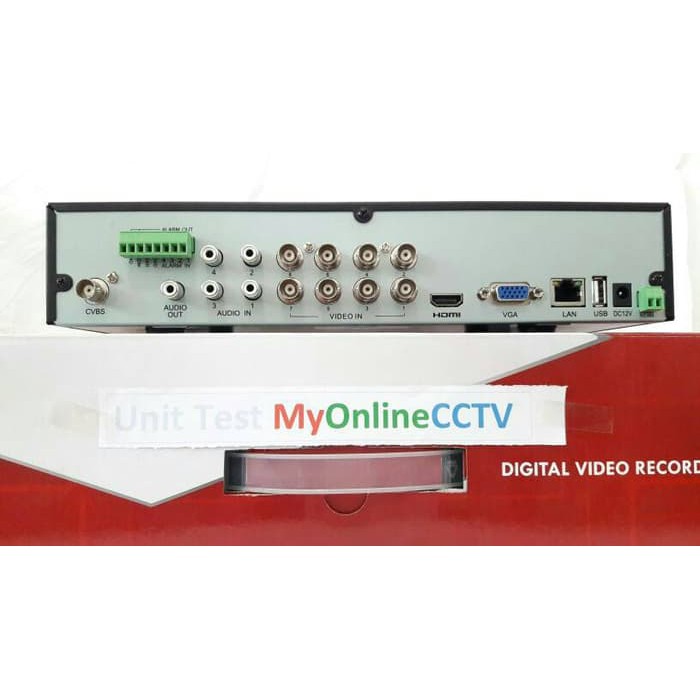 DVR CCTV 8 Ch Merk TVT ANALOG AHD HDTVI IP CAMERA 1080 720 Streaming