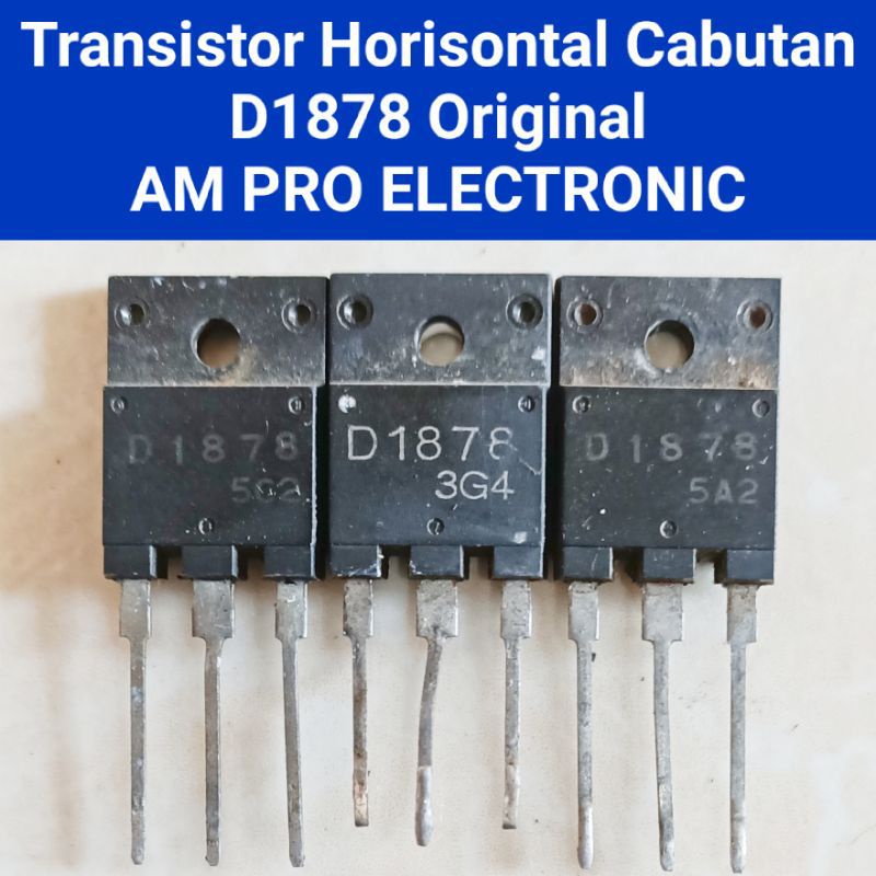 TR D1878 2SD1878 Persamaan D1911 D2095 D2333 Transistor Horisontal Cabutan