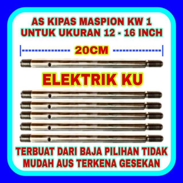 AS KIPAS MASPION KW 1 18CM AS KIPAS MASPION KW 1 20CM AS DINAMO KIPAS MASPION KW 1 AS MOTOR KIPAS MA