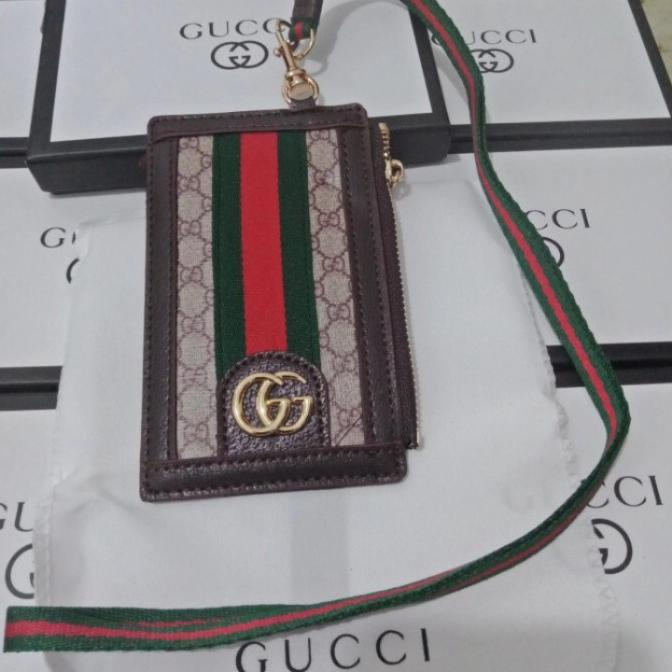 

Office & Stationery | Document Organizer | Dompet Gantungan Id Card Gucci/Lanyard Multi Walet Import Quality | Best Seller