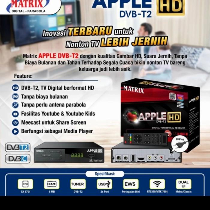 Set Top Box Dvb-T2 Matrik Apple