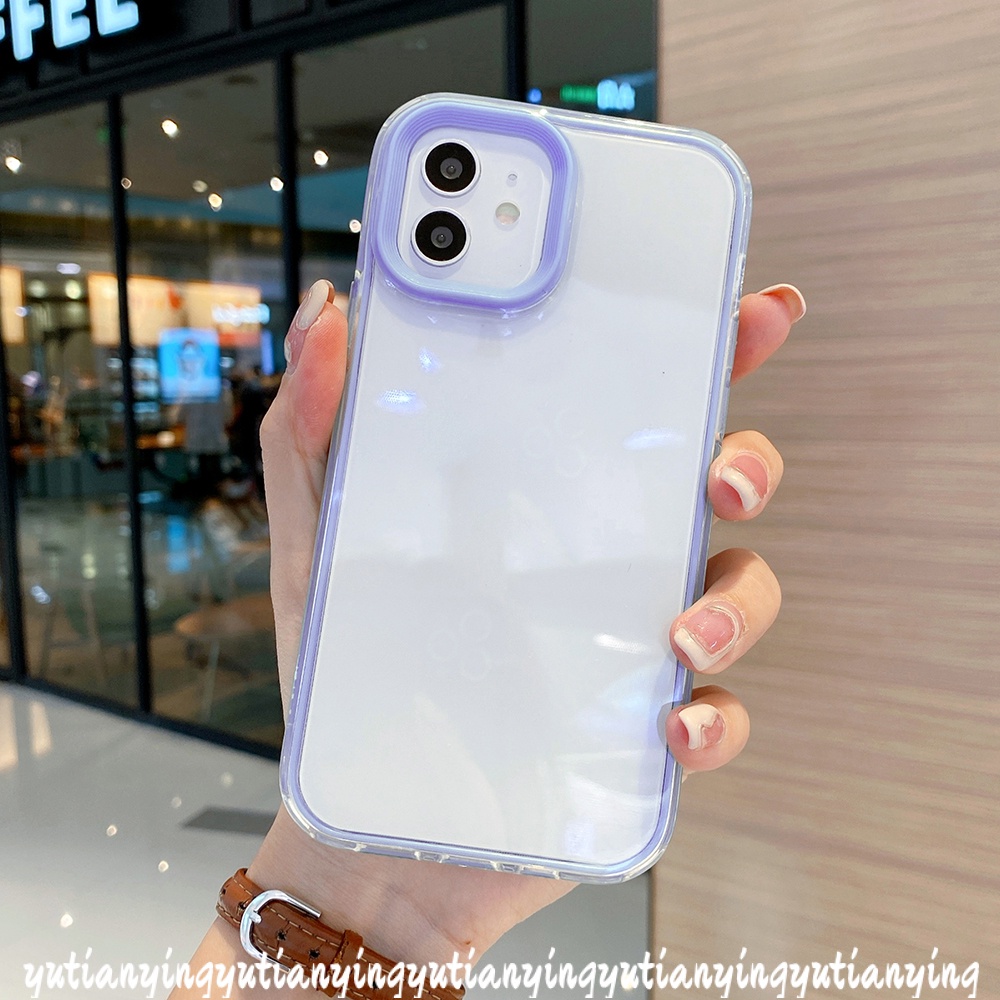 Soft Case Transparan Shockproof Cover Realme C25s C25 C15 C12 C21Y C25Y C21 C20 C20A C11 2021 5 5i 5S 6i C3