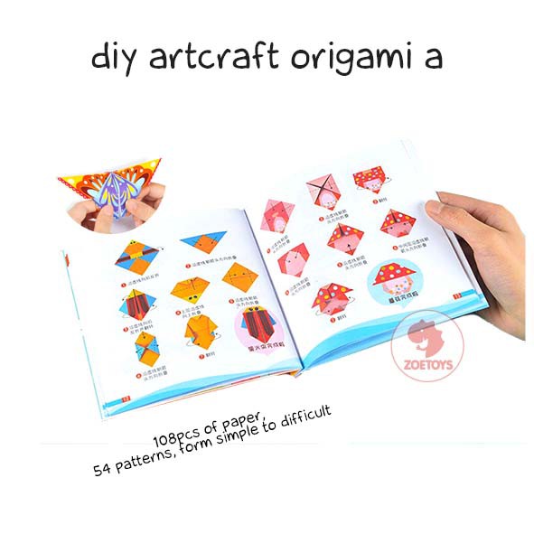 Zoetoys DIY Artcraft Origami | Mainan Edukasi Anak