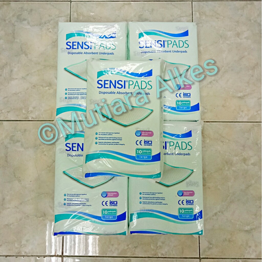 Underpads Perlak Matras Alas Sensipad Sensipads Underpad SENSI