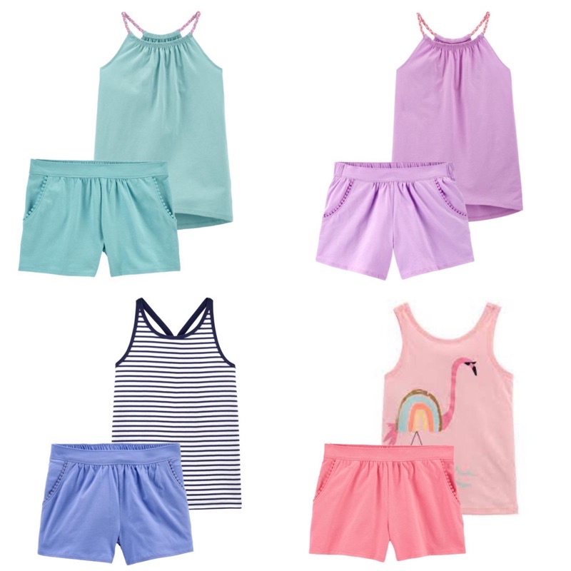 Setelan anak perempuan Tanktop & Short Oshkosh