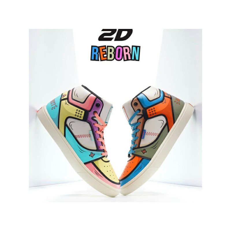 aerostreet 2D reborn biru orange