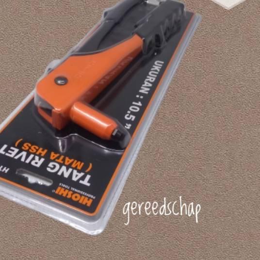 ► Tang Rivet Hioshi 10,5" | Tang Rivet Mata HSS ❋