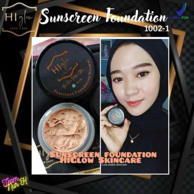 SUNSCREEN FOUNDATION NORMAL HI GLOW SKINCARE
