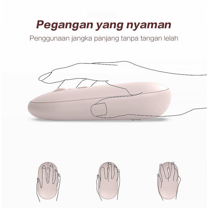EZPZ Wireless Optical Mouse Dan Minimalism - MSE6