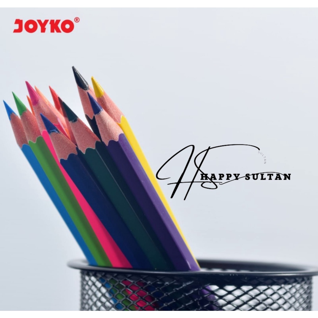 

Joyko Pensil Warna Superior Quality Color Pencils Hexagonal Grip CP-100 CP-101