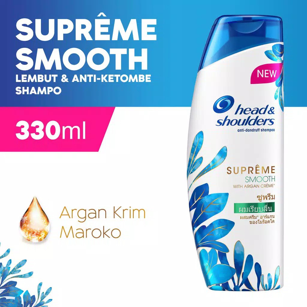 Head &amp; Shoulders Shampoo Supreme Smooth Anti-Dandruff 330 ml