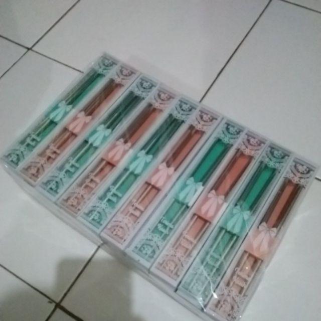 Souvenir 50pcs Sumpit Stainless Kemasan Mika Motif Sovenir Ultah Pernikahan Chopstick