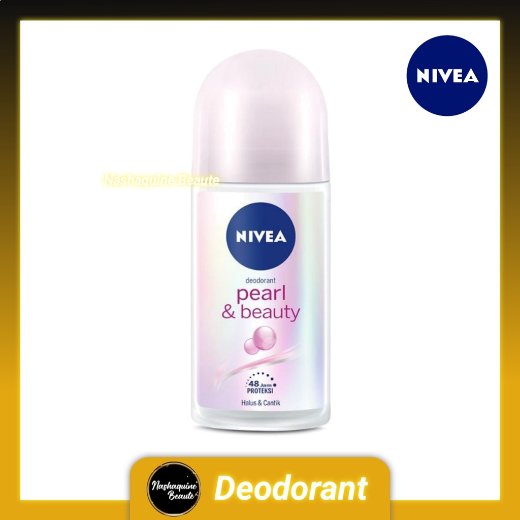 NIVEA Personal Care Female Deodorant Pearl &amp; Beauty Roll On 50ml