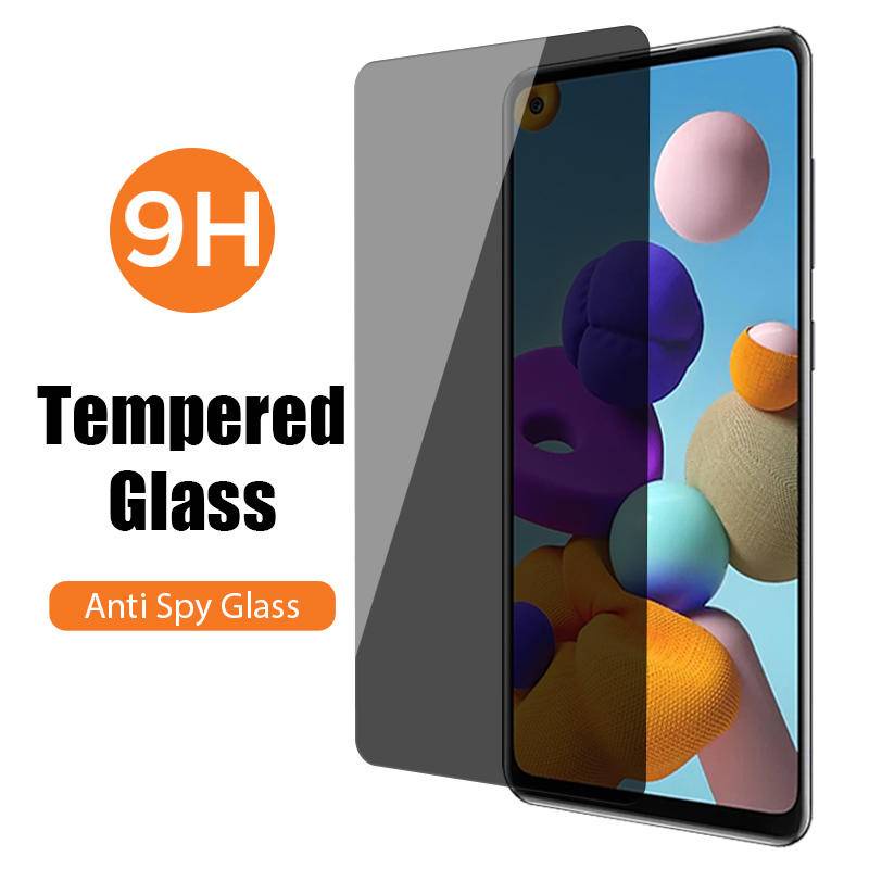 Pelindung Layar Tempered Glass HD Anti Spy Untuk Vivo Y93 Y97 Z3i Z5 Z5x Z6 X20 X21 X23 X27 X30 X50 X6 X60 X7 X70 X9 X9s Plus