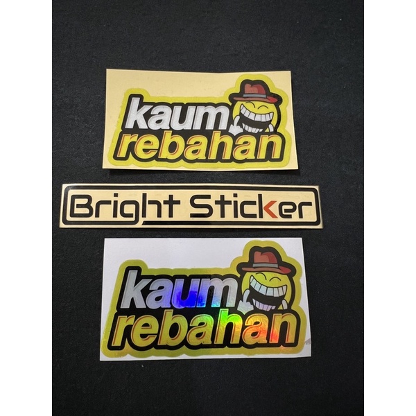 STICKER KAUM REBAHAN PRINCUT